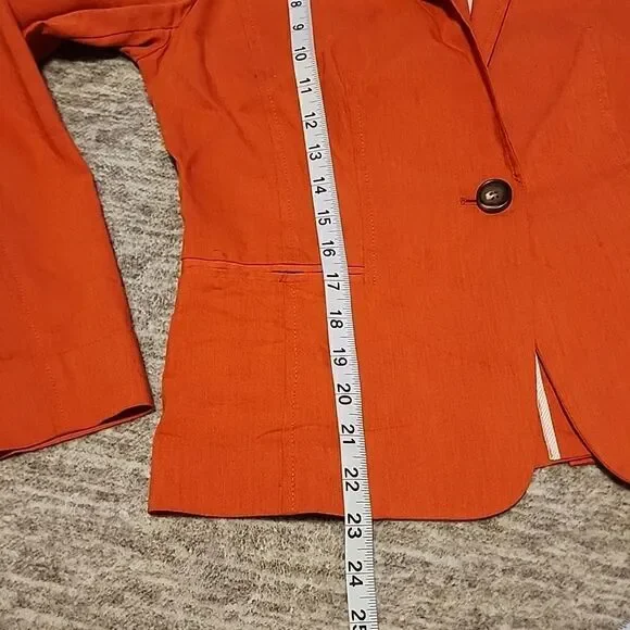 Halogen- linen blend jacket - Picture 4 of 5